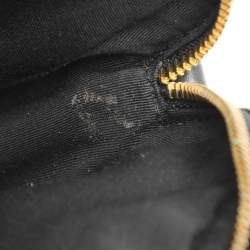 Coach Brown/Black Signature Coated Canvas and Leather Mini Lillie Carryall Satchel