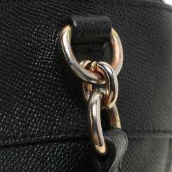 Coach Black Leather Mini Brooke Carryall Satchel