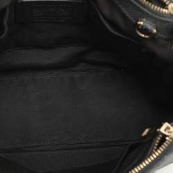 Coach Black Leather Mini Brooke Carryall Satchel