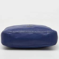 Coach Blue Pebble Leather Park Hobo