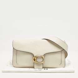 Coach Off White Leather Tabby 26 Shoulder Bag