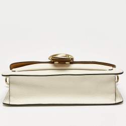 Coach Off White Leather Tabby 26 Shoulder Bag