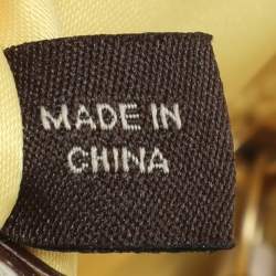 Pre Owned Coach White Leather Julianne Tote