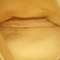 Pre Owned Coach White Leather Julianne Tote