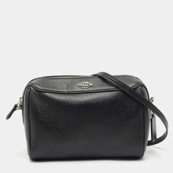 Coach Black Leather Bennett Crossbody Bag