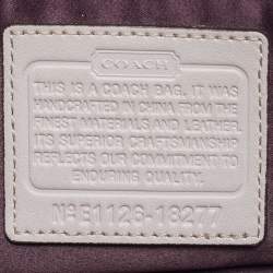 Coach Pink Leather Kristin Satchel