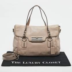 Coach Pink Leather Kristin Satchel