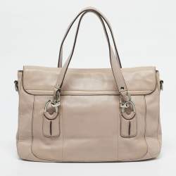Coach Pink Leather Kristin Satchel