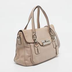 Coach Pink Leather Kristin Satchel