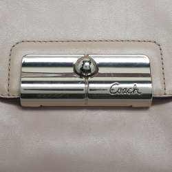 Coach Pink Leather Kristin Satchel