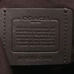 Pre Owned Coach Pink/Burgundy Leather Mara Hobo