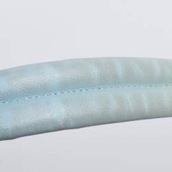 Pre Owned Coach Aqua Ombre Leather Tabby Pillow 26 Shoulder Bag