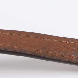 Pre Owned Coach Beige/Brown Signature Coated Canvas and Leather Mini Bennett Satchel