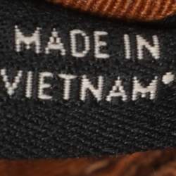 Pre Owned Coach Beige/Brown Signature Coated Canvas and Leather Mini Bennett Satchel