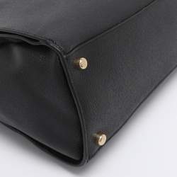 مملوكة مسبقًا Coach Black Leather Avary Carryall Satchel