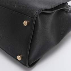 مملوكة مسبقًا Coach Black Leather Avary Carryall Satchel