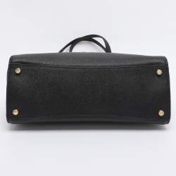 مملوكة مسبقًا Coach Black Leather Avary Carryall Satchel