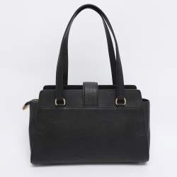 مملوكة مسبقًا Coach Black Leather Avary Carryall Satchel