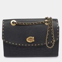 Coach Black Signature Soho Buckle Shoulder Bag Coach | TLC