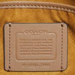 Pre Owned Coach Ivory Leather Tabby 26 Shoulder Bag