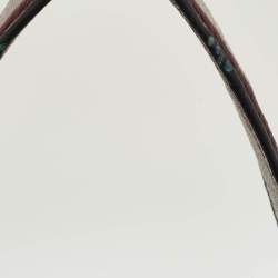 مملوكة مسبقًا Coach Plum Grained Leather Harley Hobo