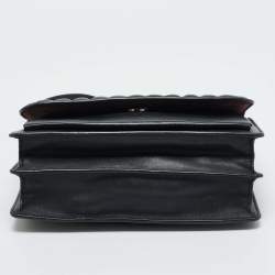 Pre Owned Coach Black Quilted Leather Klare Crossbody Bag