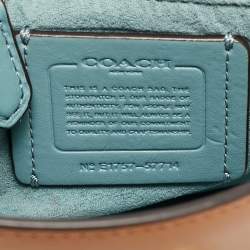 Pre Owned Coach Brown Leather Bowery Crossbody Bag