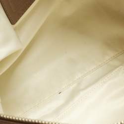 Pre Owned Coach Tan Leather Ashley Satchel