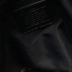 مملوكة مسبقًا Coach Black Leather Edie 31 Shoulder Bag