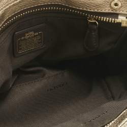 Pre Owned Coach Gold Leather Swagger 20 Crossbody Bag