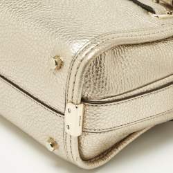 Pre Owned Coach Gold Leather Swagger 20 Crossbody Bag