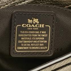 Pre Owned Coach Gold Leather Swagger 20 Crossbody Bag