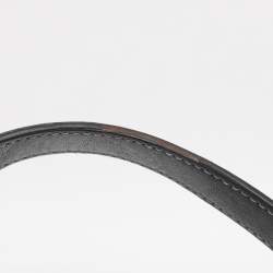 Pre Owned Coach Multicolor Stripe Canvas and Leather Mollie Bucket Bag