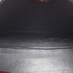 Pre Owned Coach Multicolor Stripe Canvas and Leather Mollie Bucket Bag