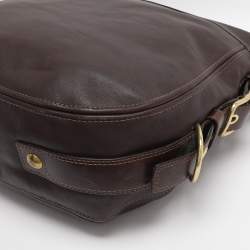 Pre Owned Coach Brown Leather Zoe Hobo