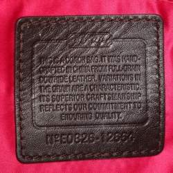 Pre Owned Coach Brown Leather Zoe Hobo