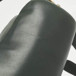 مملوكة مسبقًا Coach Dark Green Leather Tabby Pillow 26 Shoulder Bag