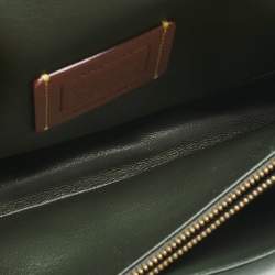 مملوكة مسبقًا Coach Dark Green Leather Tabby Pillow 26 Shoulder Bag