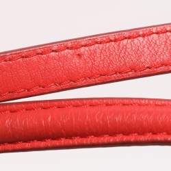 Pre Owned Coach Red Leather Kelsey Tote