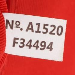 Pre Owned Coach Red Leather Kelsey Tote