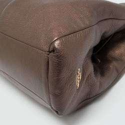 Pre Owned Coach Copper Brown Leather Phoebe Madison Shoulder Bag