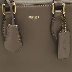 مملوكة مسبقًا حقيبة كوتش بواري جلد بيج داكن