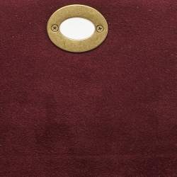 Pre Owned Coach Brown/Beige Signature Coated Canvas and Leather Marlow Clutch Bag
