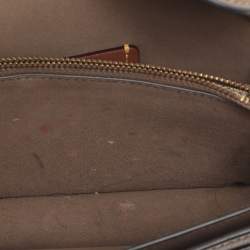 Pre Owned Coach Brown Leather Tabby 20 Crossbody Bag
