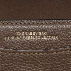 Pre Owned Coach Brown Leather Tabby 20 Crossbody Bag
