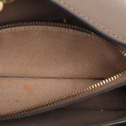Pre Owned Coach Brown Leather Tabby 20 Crossbody Bag