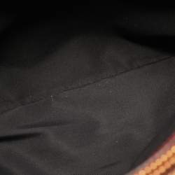 Pre Owned Coach Red Leather Borough Tote