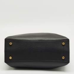 Pre Owned Coach Black Leather Willow Tote