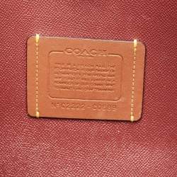 Pre Owned Coach Black Leather Willow Tote