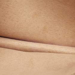 Pre Owned Coach Beige Croc Embossed Leather Klare Crossbody Bag